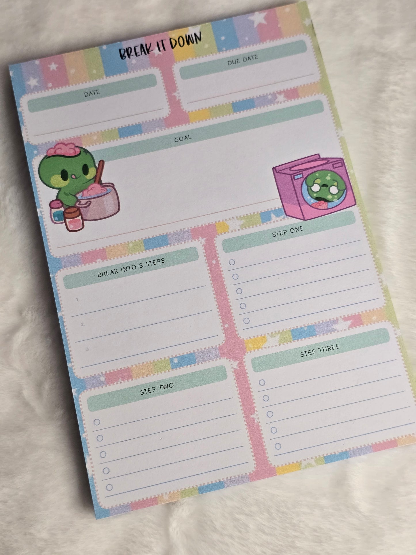 Zombie Chores Notepad
