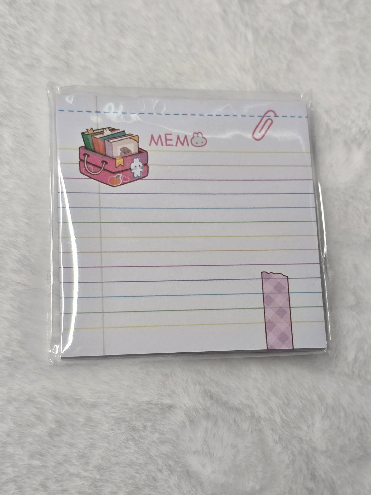 Lined Memo Sticky Notes