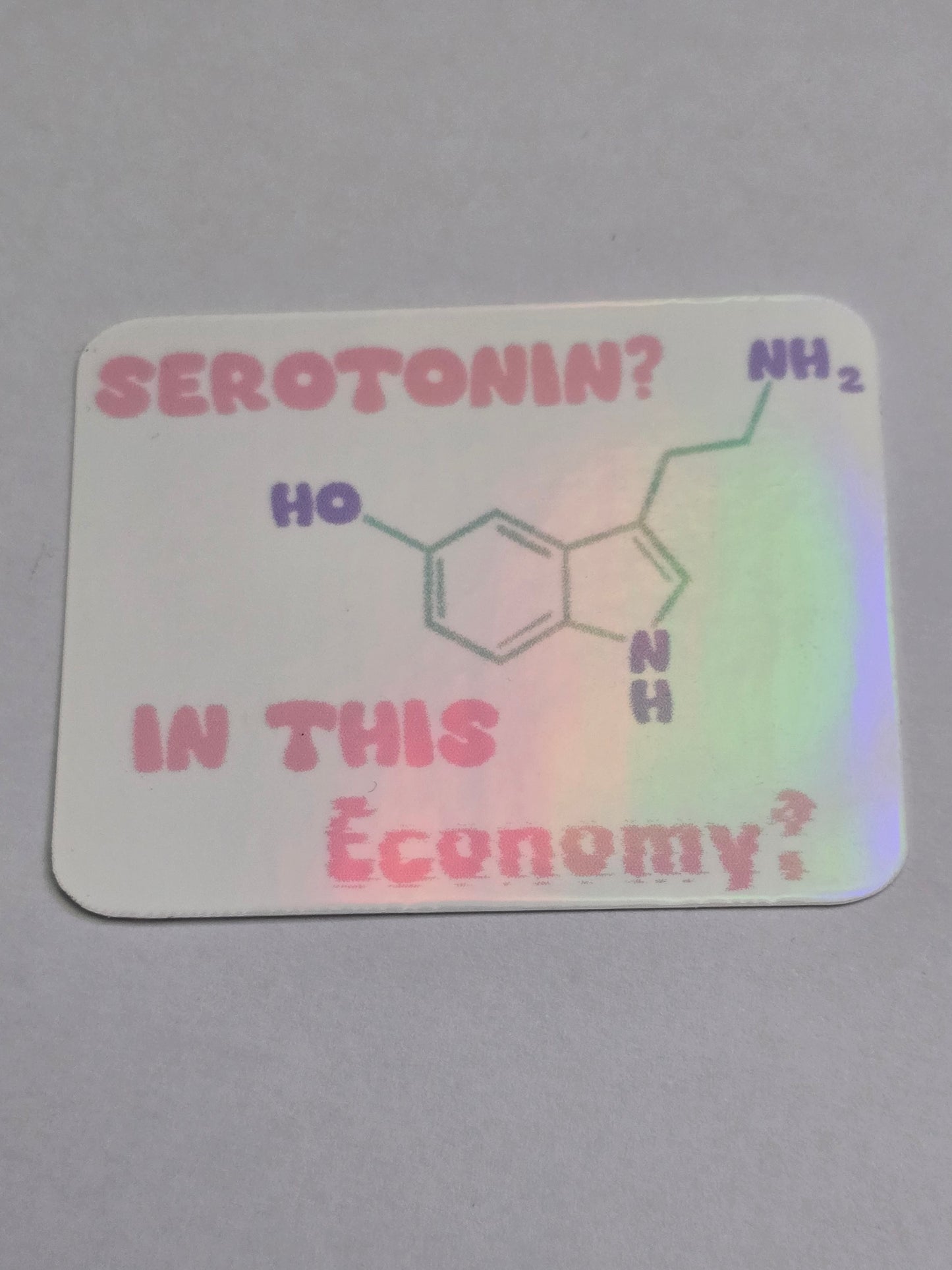 2.5 inch Serotonin Sticker