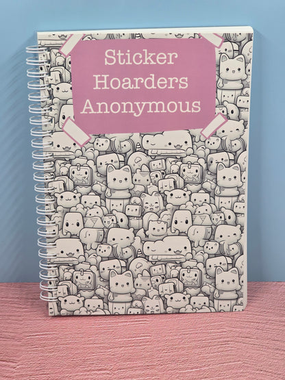 Sticker Hoarders Anonymous Sticker Book