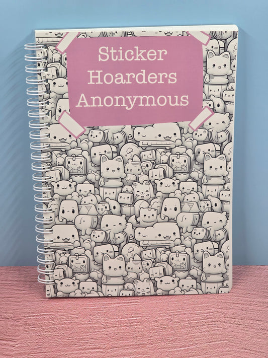 Sticker Hoarders Anonymous Sticker Book