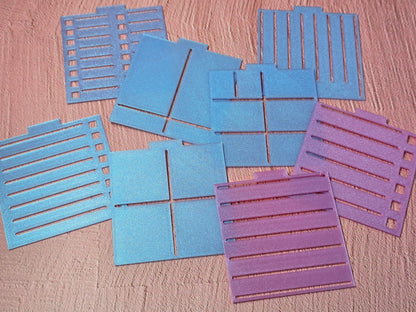 Sticky Note Holder with Stencils