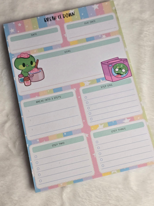 Zombie Chores Notepad