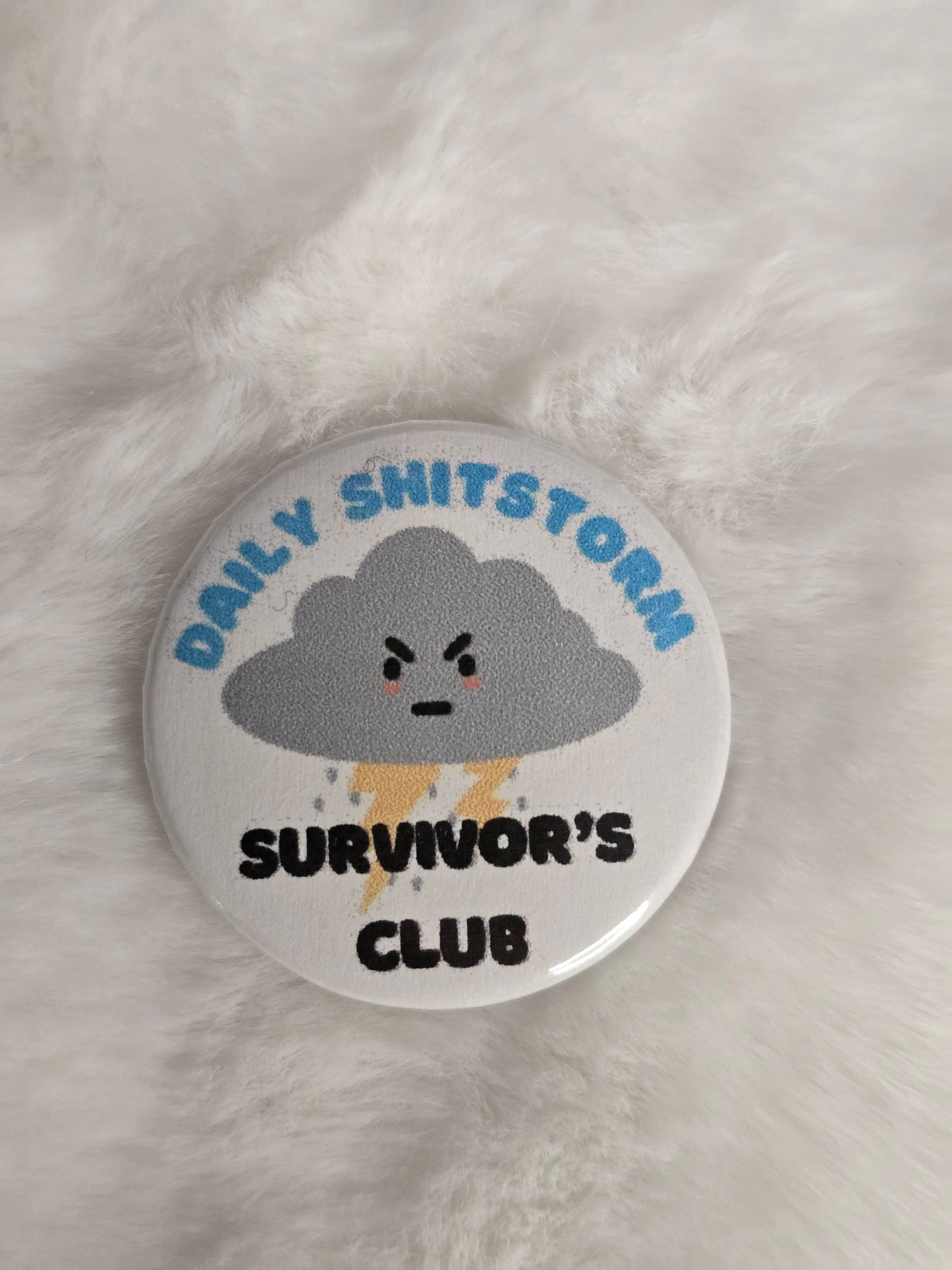 Survivor's club 1.25 inch buttons