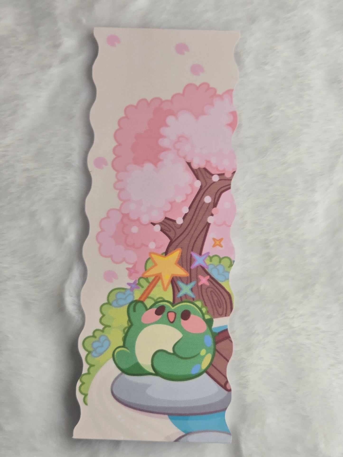 Frog with Magic Wand Bookmark