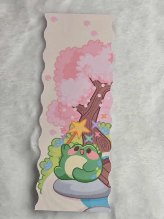 Frog with Magic Wand Bookmark