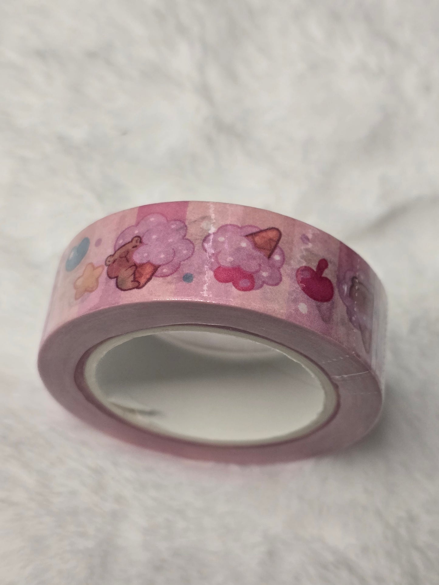 Capybara Cotton Candy Washi Tape