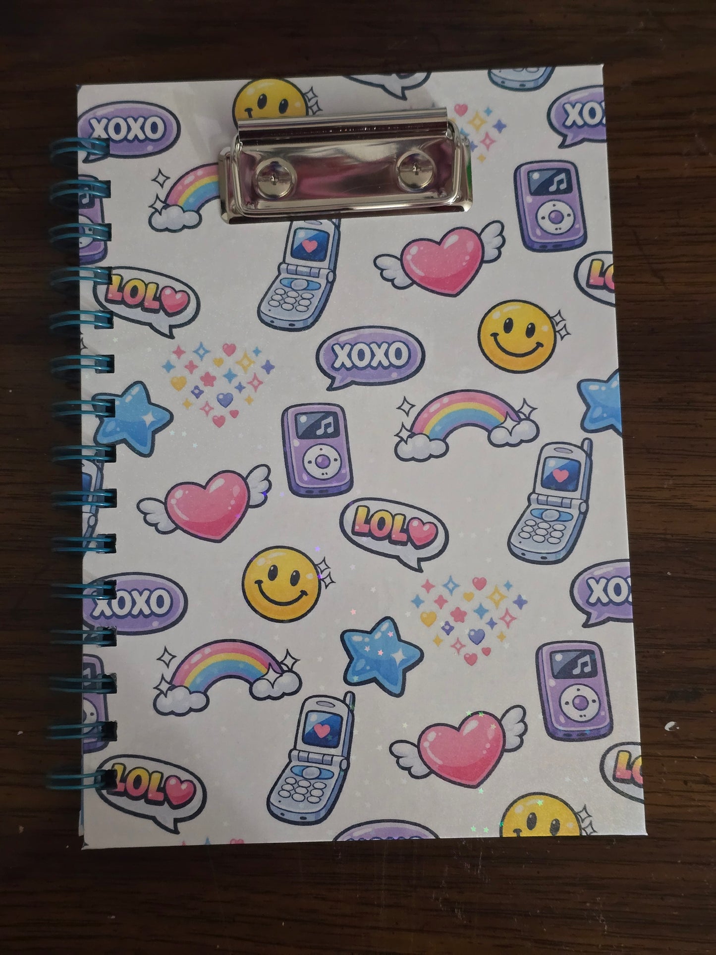 Y2K Clipboard Brain Dump Priority List Notebook