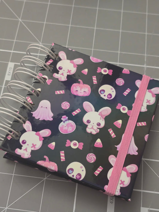 4x4 Mini Spooky Bunny Notebook