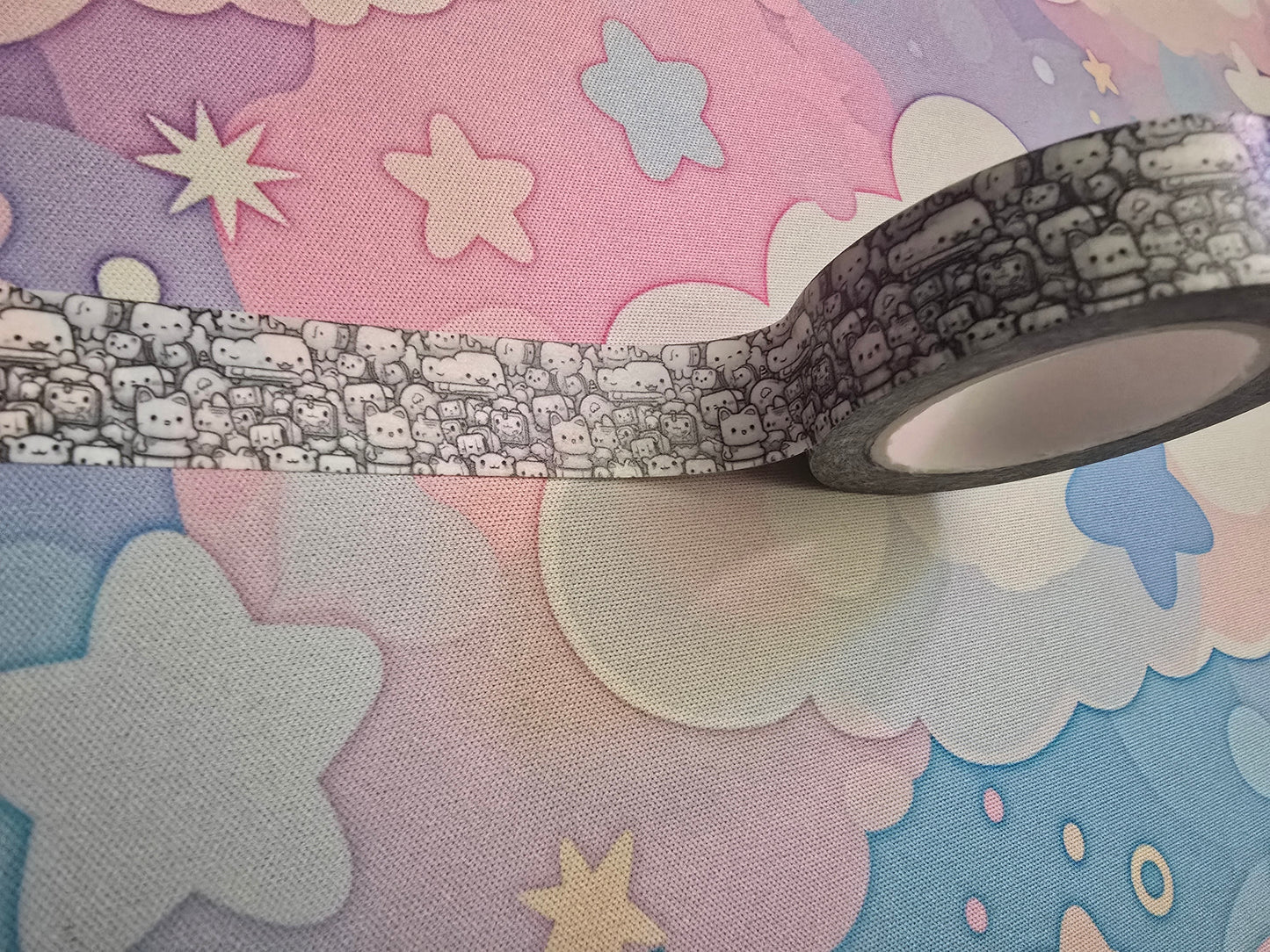 Black & White Doodle Washi Tape