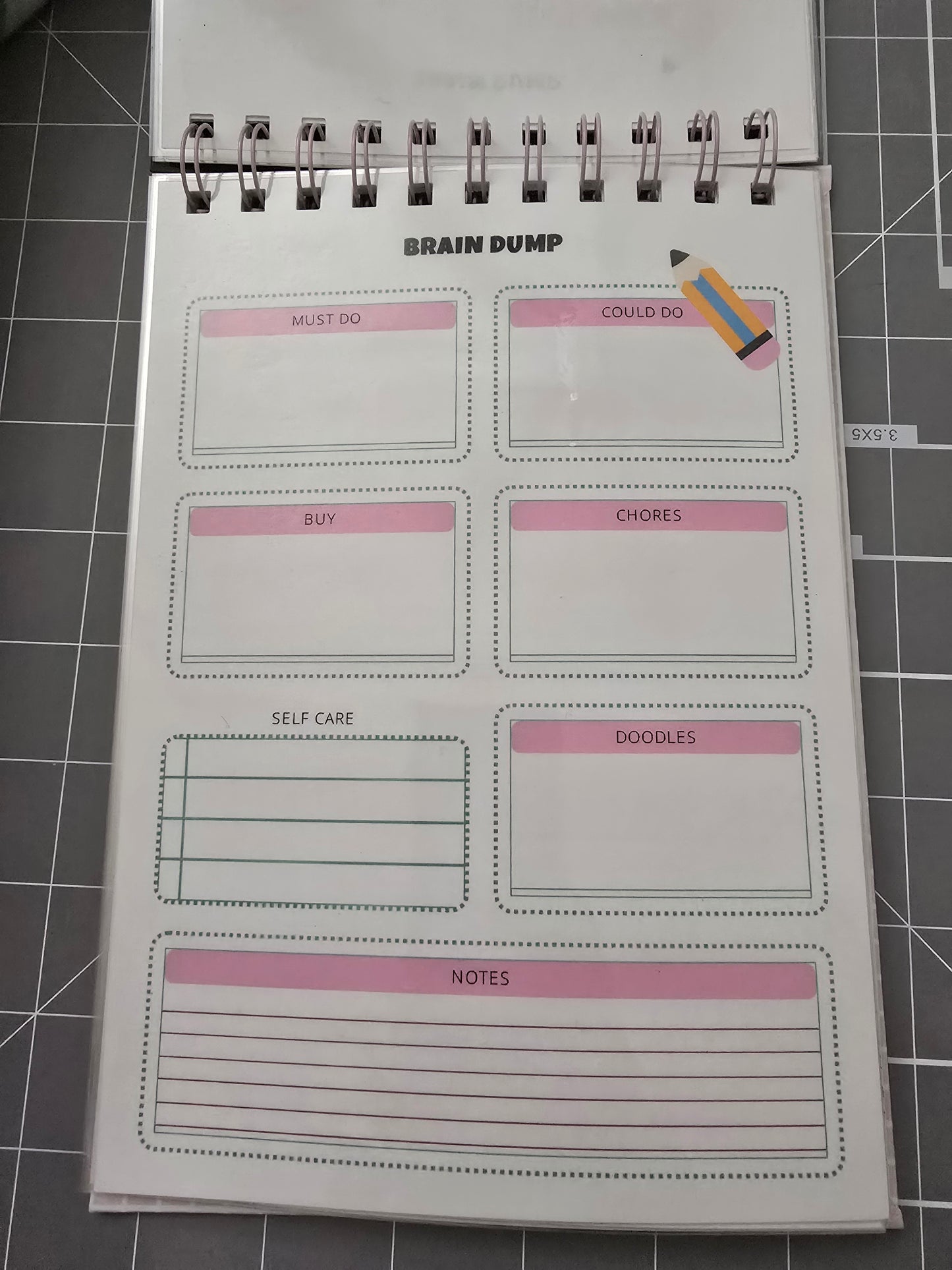Dry Erase Magnetic Notebook