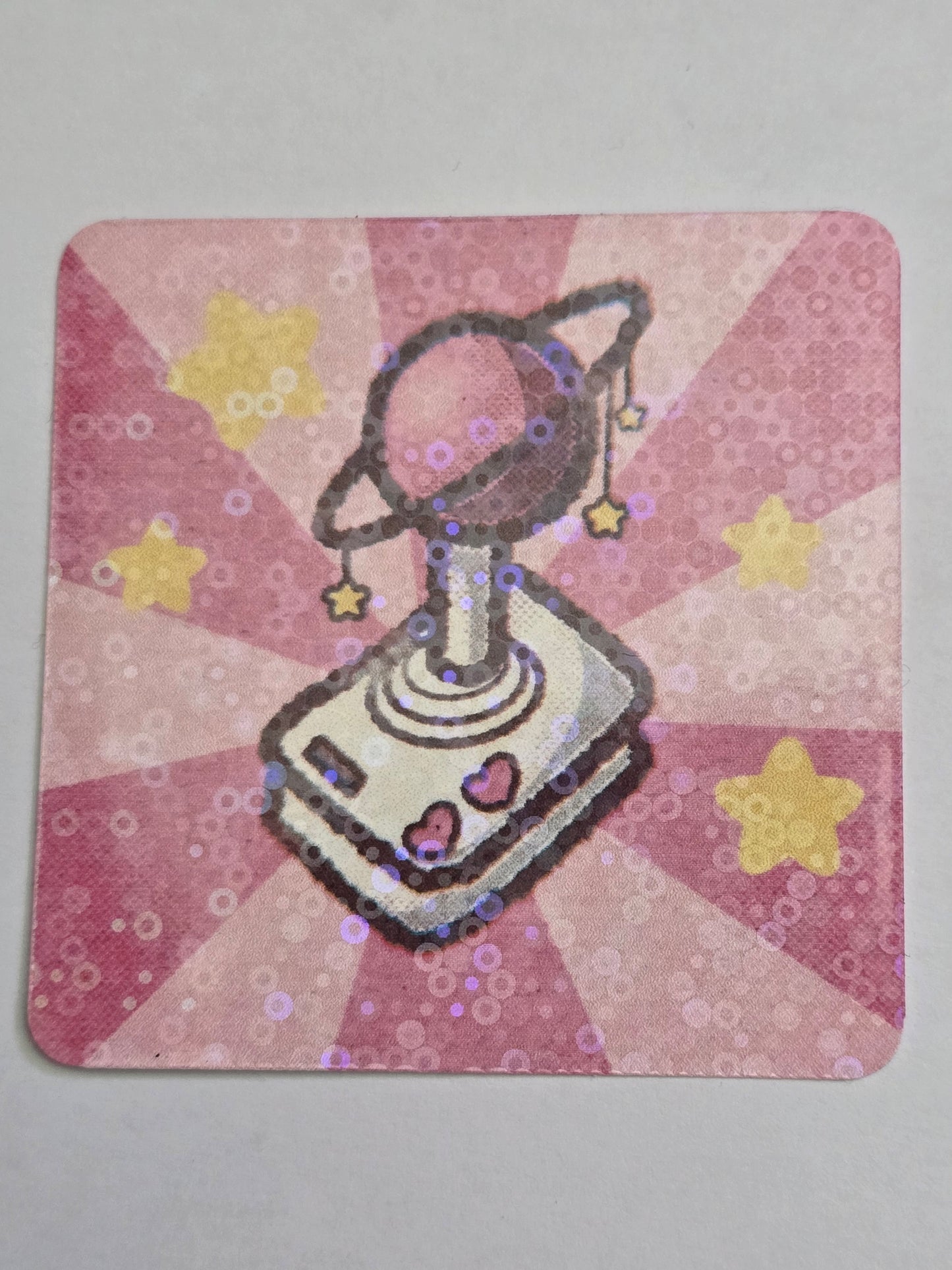 2.5 inch Retro Joystick Sticker