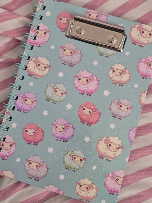 Sheep Clipboard Weekly Notebook
