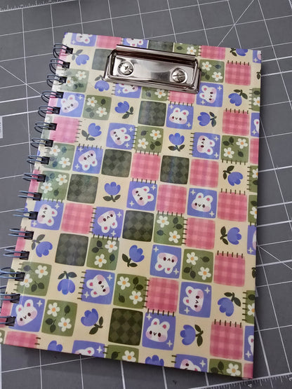 Gingham Clipboard Weekly Notebook