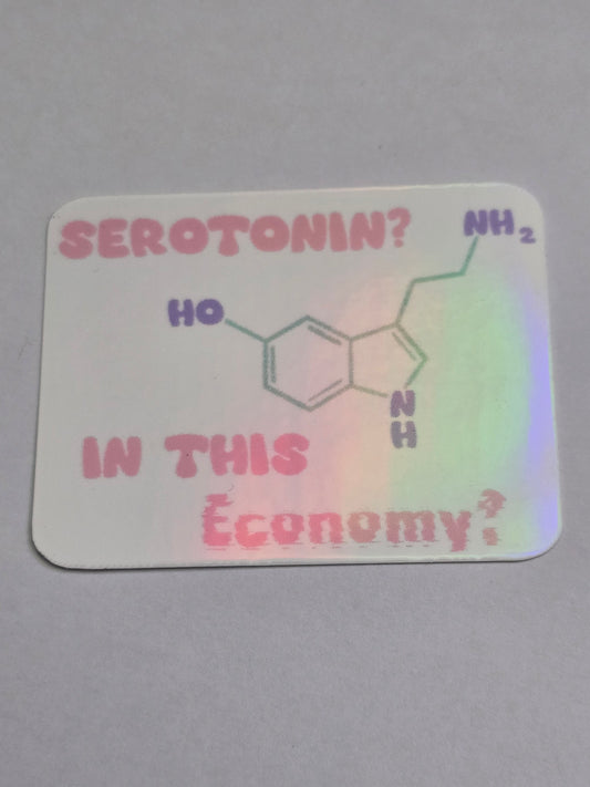2.5 inch Serotonin Sticker