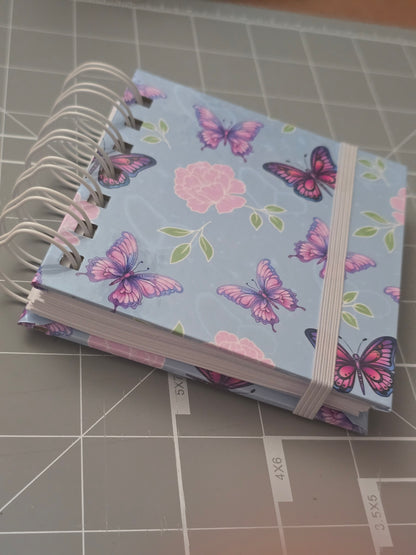 4x4 Mini Butterfly Notebook