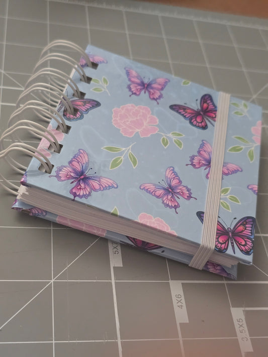 4x4 Mini Butterfly Notebook