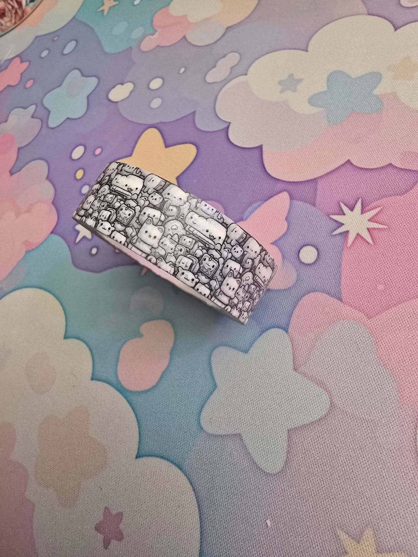 Black & White Doodle Washi Tape