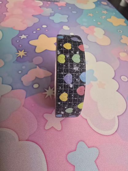 Glitter Hearts Washi Tape