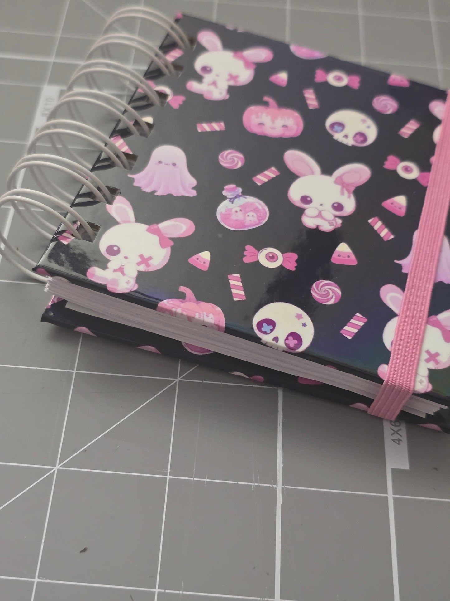 4x4 Mini Spooky Bunny Notebook