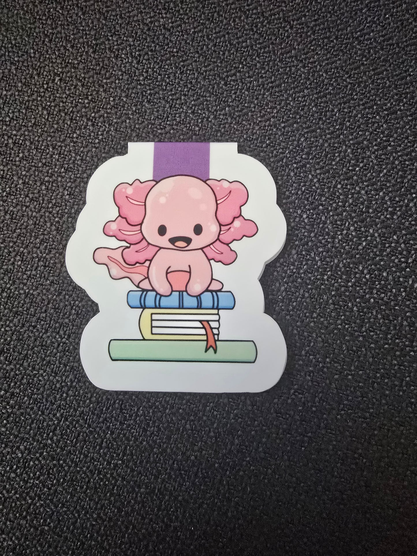 Magnetic Axolotl Bookmark