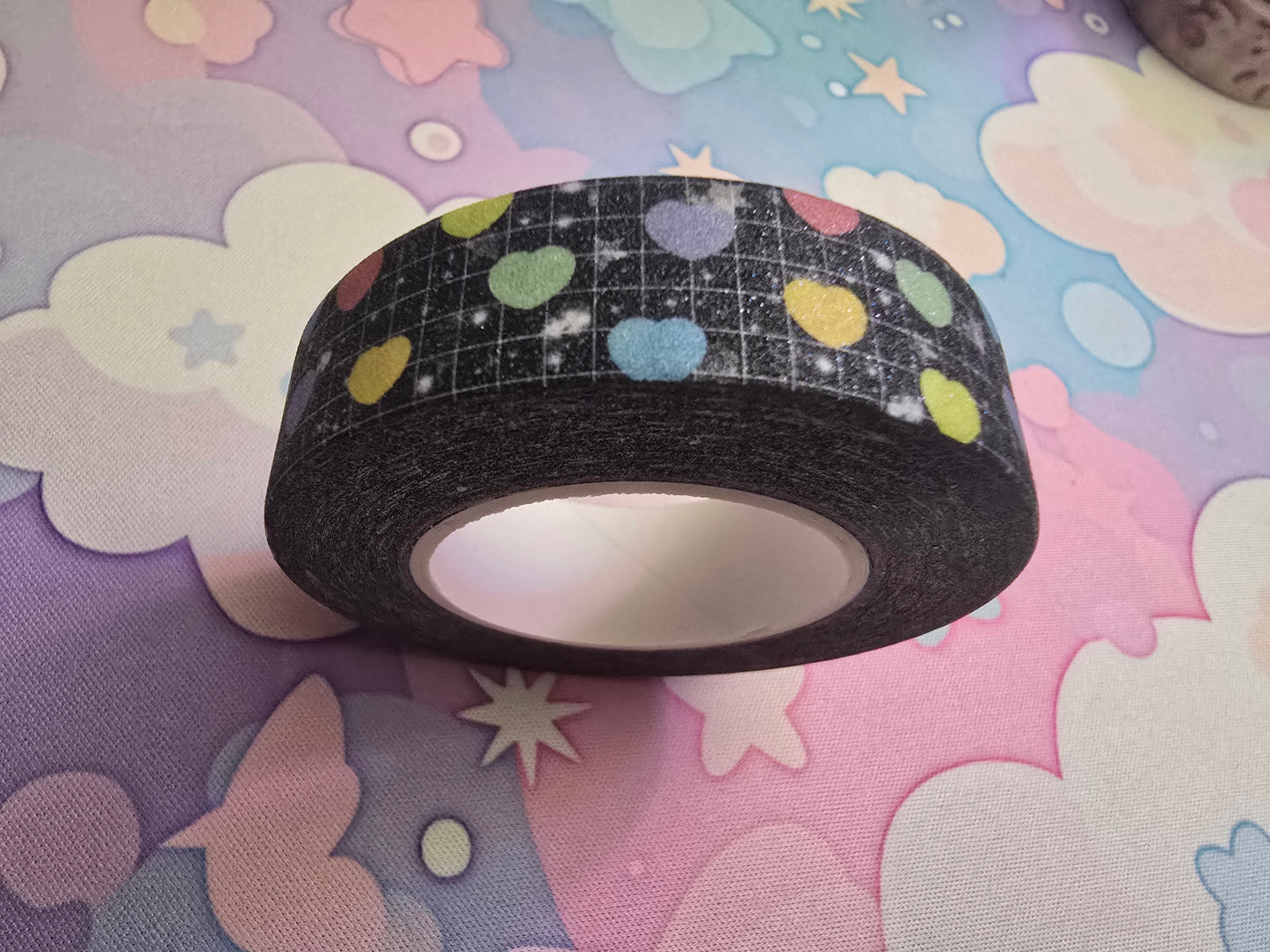 Glitter Hearts Washi Tape