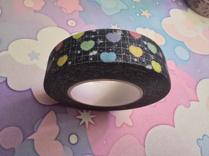 Glitter Hearts Washi Tape